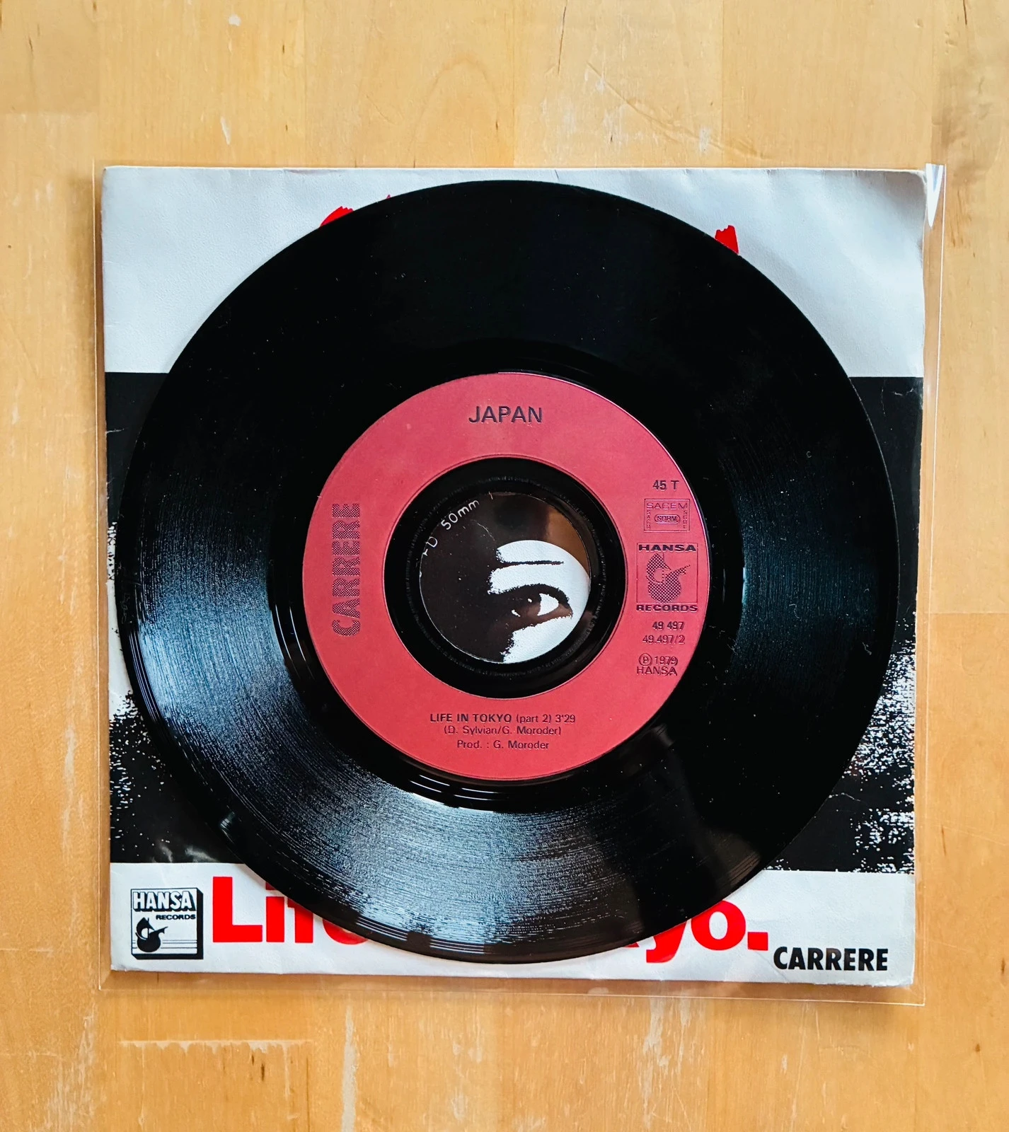 45T vinyl record Japan Life in Tokyo. – photo 2